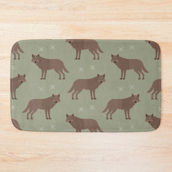 Item preview, Wolves on green designed and sold by reneesillus.