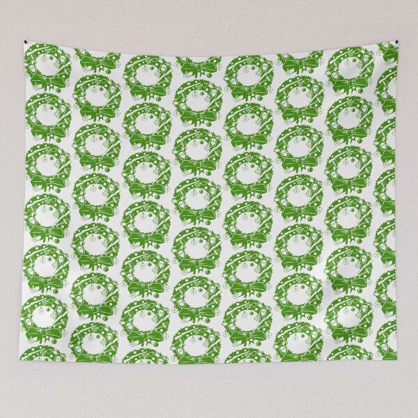 Item preview, A Christmas Wreath (GR) designed and sold by Pop Culture Shirts.
