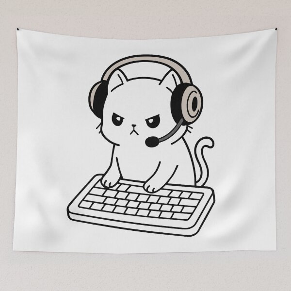 Item preview, Cats can play too keyboard designed and sold by ContTraders.