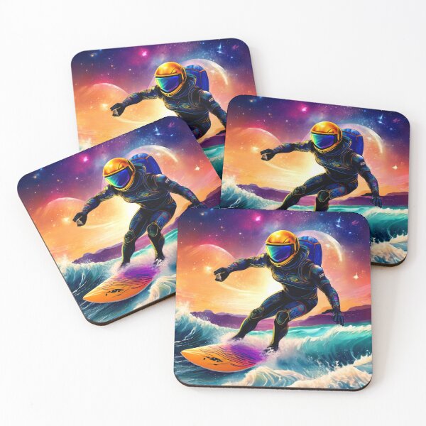 Item preview, Space Surfing on Galactic Waves designed and sold by Zofia Sosnecka.
