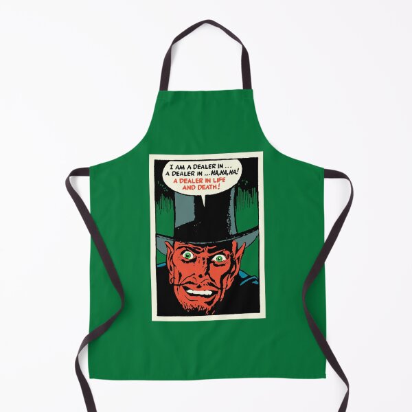 Item preview, Deal With The Devil • Life And Death • Vintage Horror Comic Pop Art Parody designed and sold by wmxdesign.