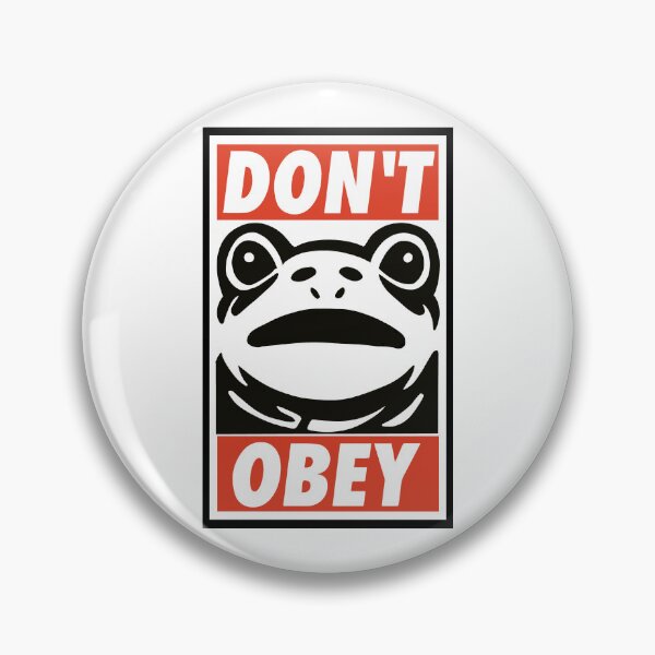 Item preview, Don't Obey Portland Frog designed and sold by Metro Bionic.