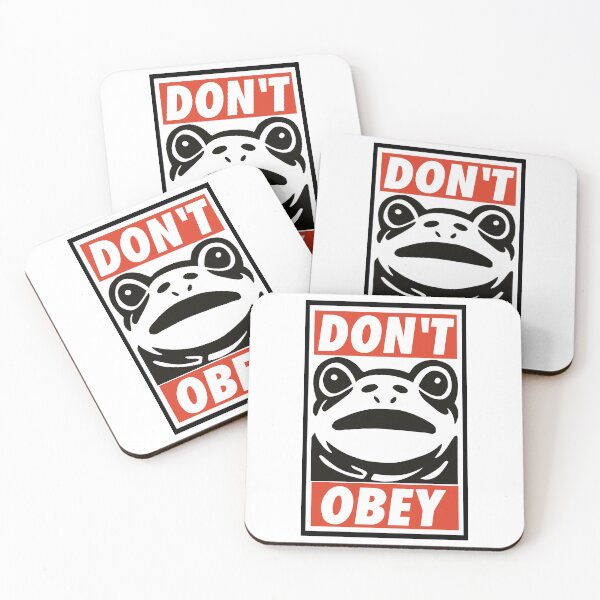 Item preview, Don't Obey Portland Frog designed and sold by Metro Bionic.