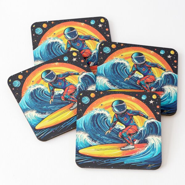 Item preview, Space Surfing on Galactic Waves designed and sold by Zofia Sosnecka.