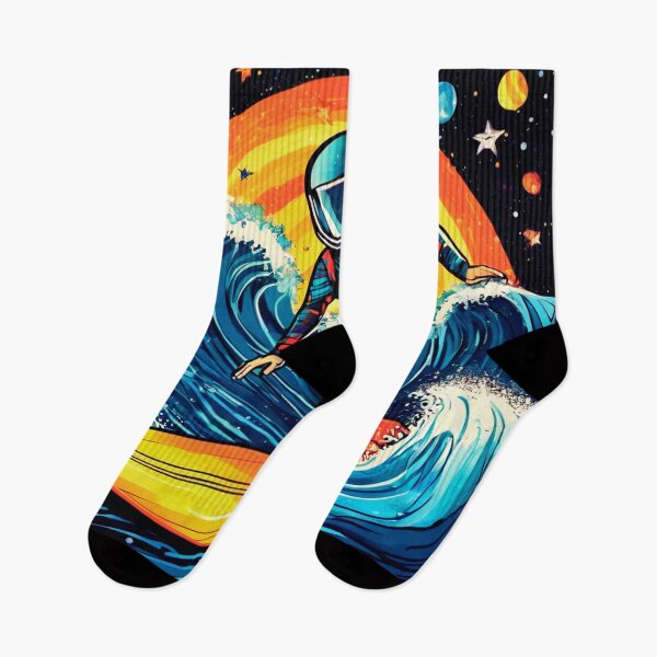 Item preview, Space Surfing on Galactic Waves designed and sold by Zofia Sosnecka.