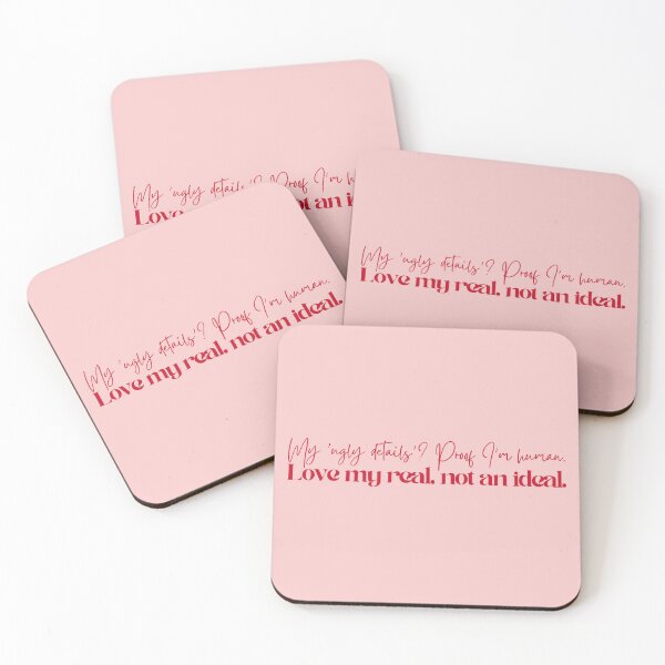 Item preview, "My Ugly Details? Proof I'm Human - Love My Real Not Ideal Empowering Quote designed and sold by FWLclub.