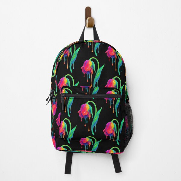 Item preview, Psychedelic Wilting Tulip with Rainbow Petals designed and sold by SHHCreations.