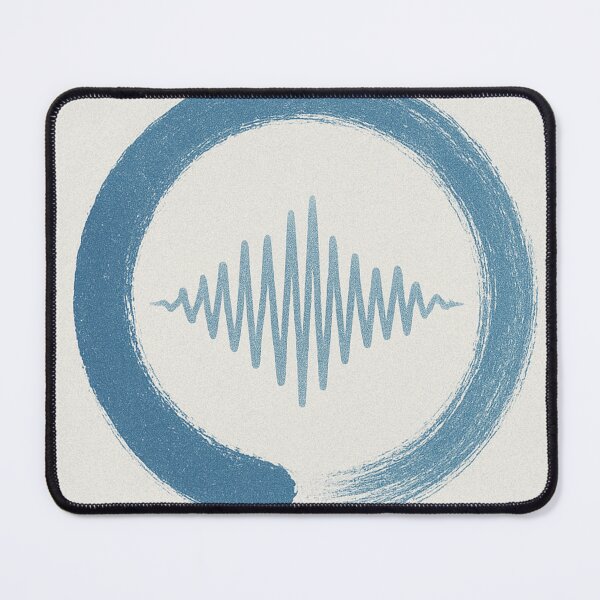 Item preview, Zen Sound Wave - Minimalist Enso Circle Print designed and sold by YR Studio.