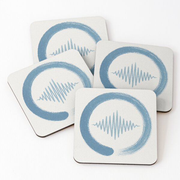 Item preview, Zen Sound Wave - Minimalist Enso Circle Print  designed and sold by YR Studio.