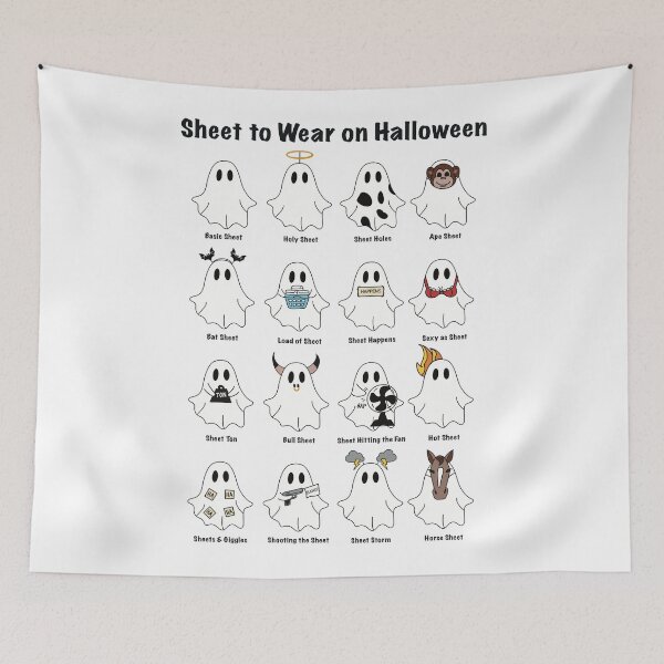 Item preview, Sheet to Wear on Halloween  designed and sold by Kimberly Bone.