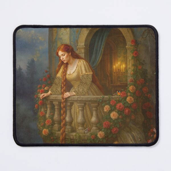 Item preview, Rapunzel on the Enchanted Balcony designed and sold by Tau Tia L Douglass.