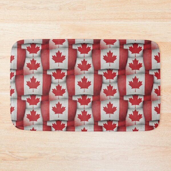 Item preview, Packed rustic Canada Flags designed and sold by Fabricbella.
