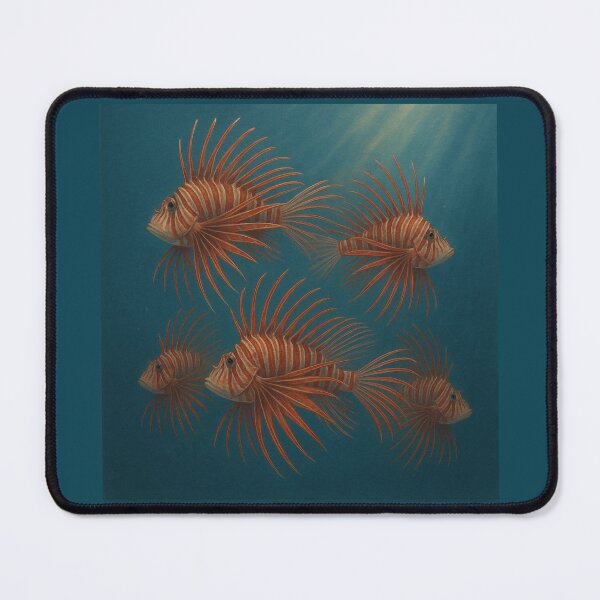 Item preview, Guardians of the Reef – Lionfish Geometry designed and sold by GeoWild Designs.