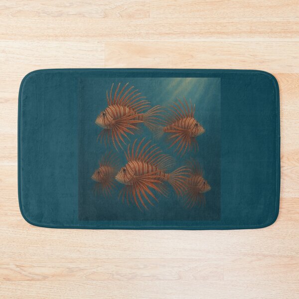 Item preview, Guardians of the Reef – Lionfish Geometry designed and sold by GeoWild Designs.