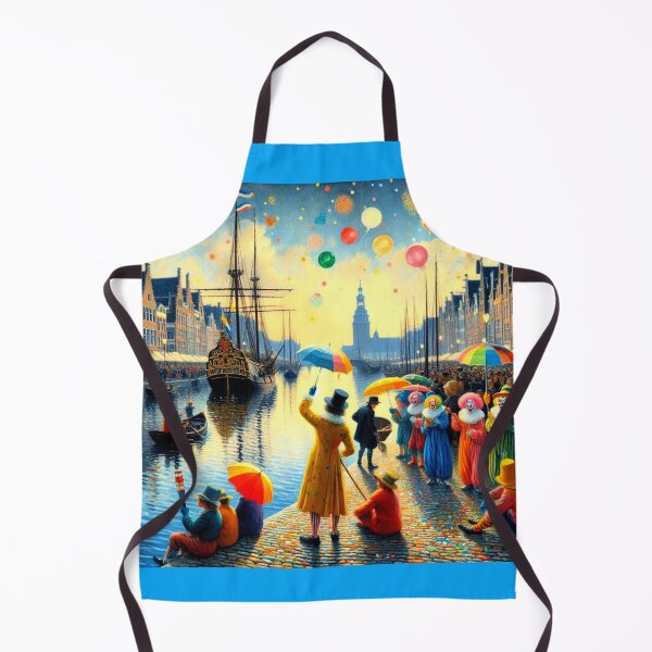 Item preview, Amsterdam Carnival Along the Canal – Surreal Procession of Joy and Memory designed and sold by daweave77.