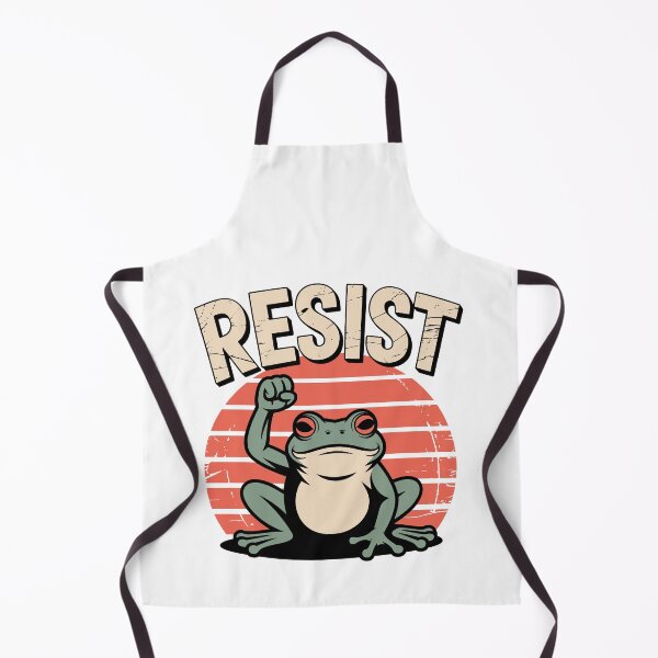 Item preview, Resist Frog Retro Sunset designed and sold by jkrphoto.