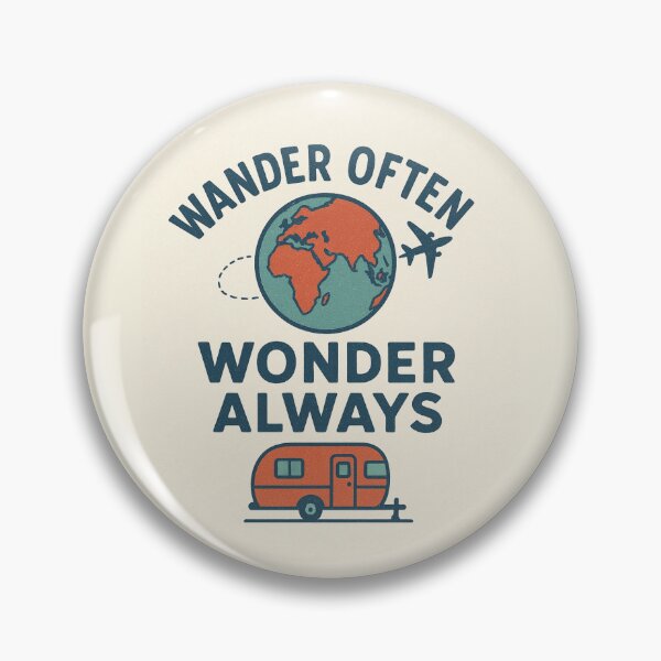 Item preview, WANDER OFTEN, WONDER ALWAYS.  designed and sold by NomadicNatureCo.