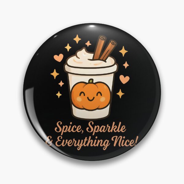 Item preview, Pumpkin Spice Sparkle Everything Nice Fall Coffee Lover Gift Design designed and sold by Dantin.