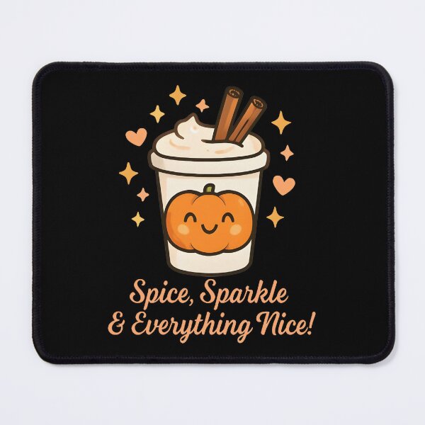 Item preview, Pumpkin Spice Sparkle Everything Nice Fall Coffee Lover Gift Design designed and sold by Dantin.