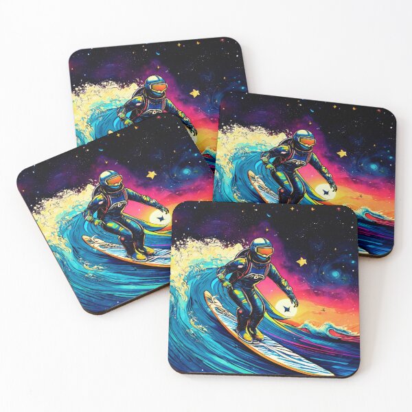 Item preview, Space Surfing on Galactic Waves designed and sold by Zofia Sosnecka.