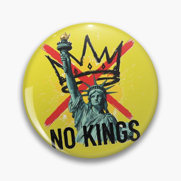 Item preview, No Kings in America - Anti-Trump - Portland protests - Liberty statue designed and sold by opidium.