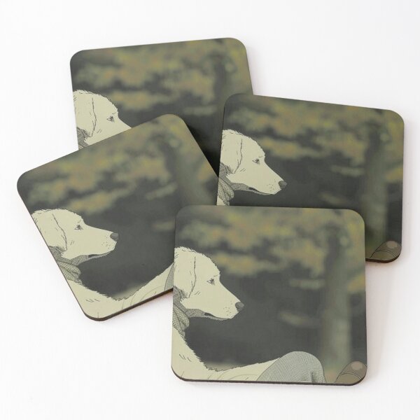 Item preview, Autumn Silence – A Dog in Thought designed and sold by casualnature.