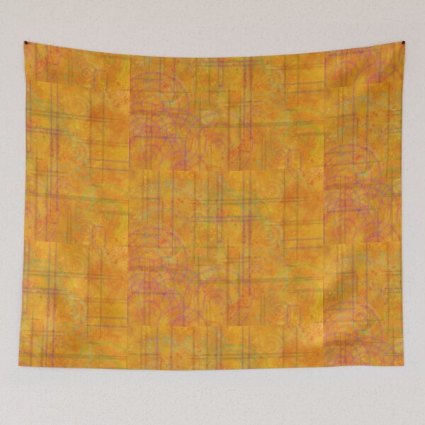 Item preview, Abstract: Textiles No. 4 designed and sold by Lefty-by-Necess.