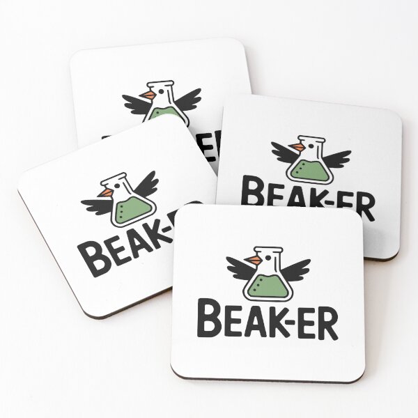 Item preview, Beak-er! Cute Science Pun designed and sold by PMCreative.