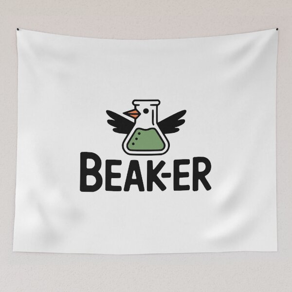 Item preview, Beak-er! Cute Science Pun designed and sold by PMCreative.