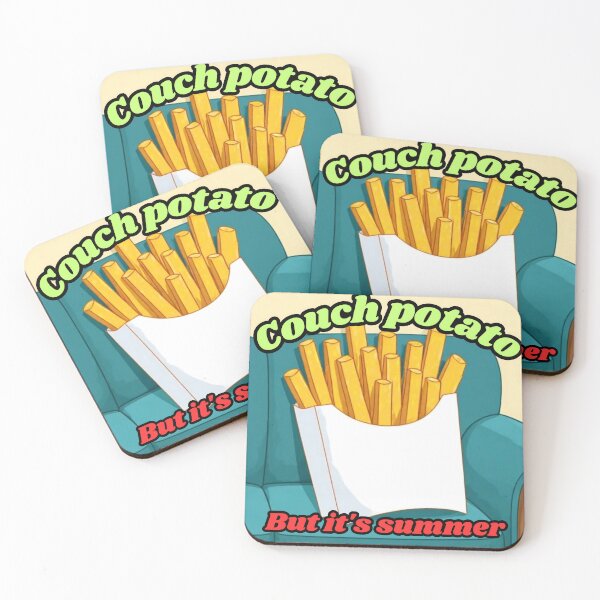 Item preview, Couch Potato Summer Fries designed and sold by Pets & Memes & Stuff.