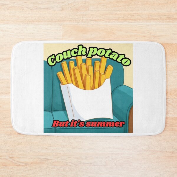 Item preview, Couch Potato Summer Fries designed and sold by Pets & Memes & Stuff.