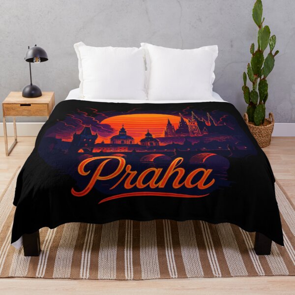 Item preview, Prague Praha City Czech Republic Silhouette Gift designed and sold by Pineapple-Tree.