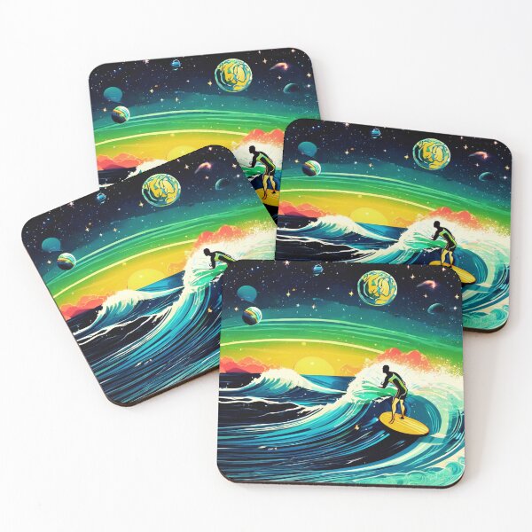 Item preview, Space Surfing on Galactic Waves designed and sold by Zofia Sosnecka.