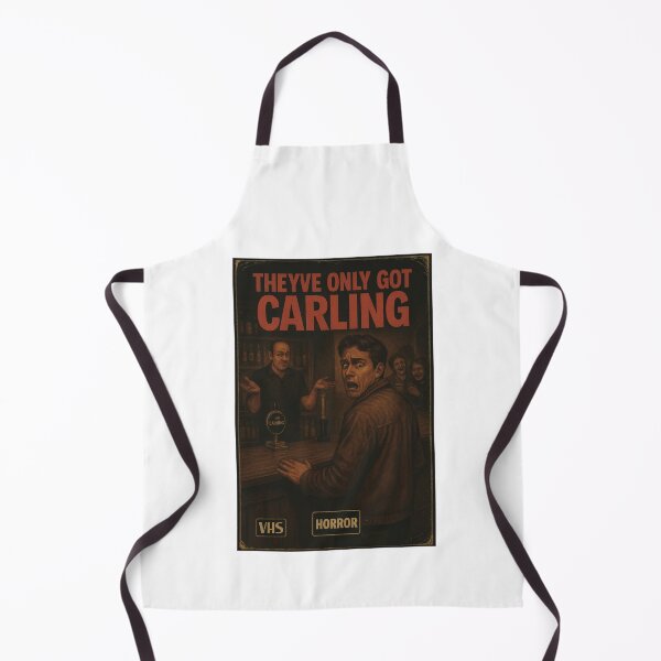 Item preview, They’ve Only Got Carling – Pub Horror VHS Poster designed and sold by Pokah79.