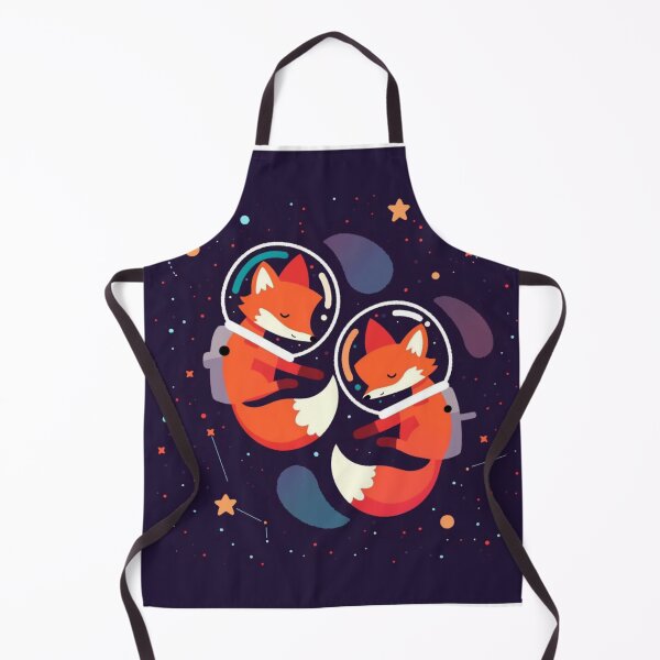 Item preview, Foxes floating in the expanse of space designed and sold by MendaciousMina.