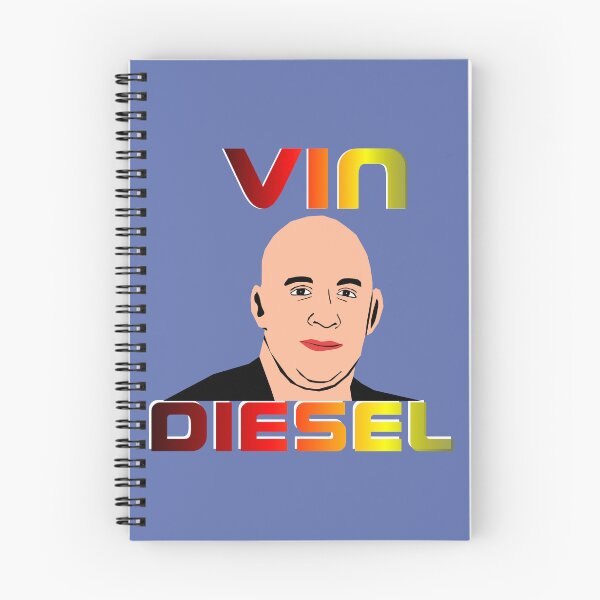 Item preview, Vin Diesel illustration designed and sold by ZooStateofMind.