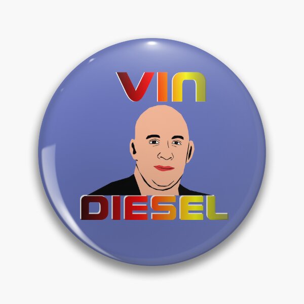 Item preview, Vin Diesel illustration designed and sold by ZooStateofMind.