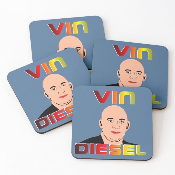 Item preview, Vin Diesel illustration designed and sold by ZooStateofMind.