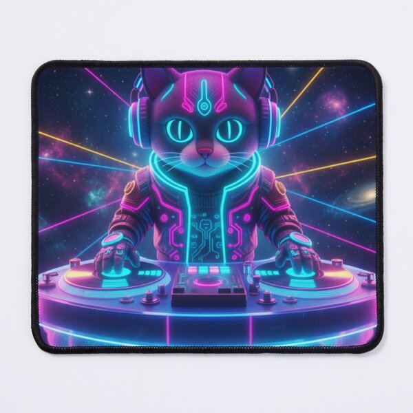 Item preview, Neon Meowtrix: Drop the Purrfect Beat designed and sold by AG Clothing Shop.