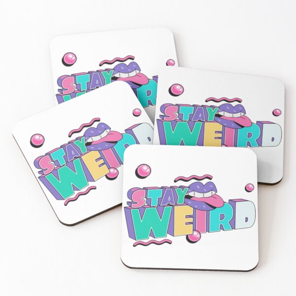 Item preview, Inscription Stay Weird  designed and sold by You-zar-sif.