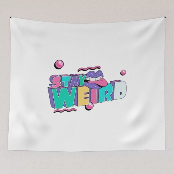 Item preview, Inscription Stay Weird  designed and sold by You-zar-sif.