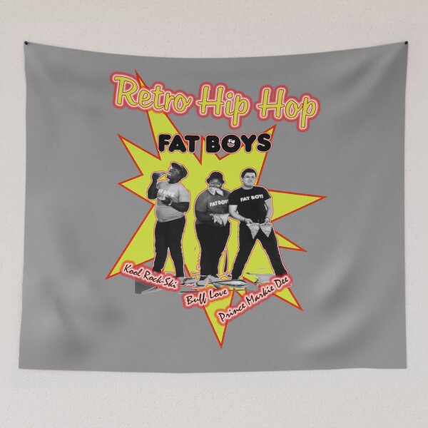 Item preview, Retro Hip Hop Tribute: Fat Boys Forever designed and sold by Getrealdesigns.