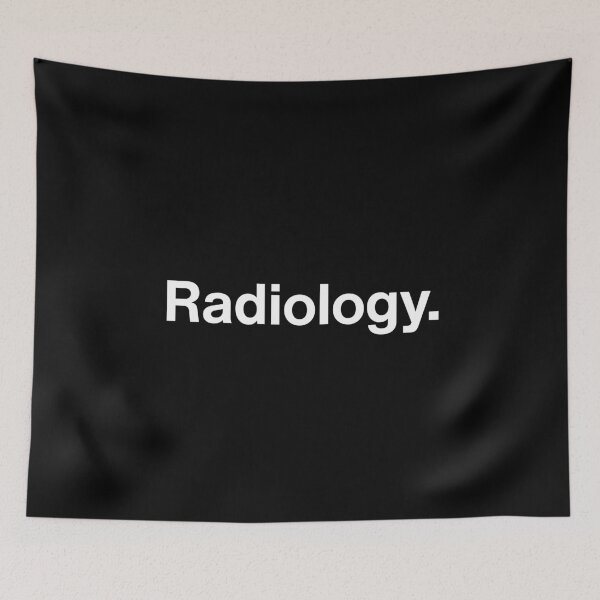 Item preview, Radiology. - Minimal Medical Professional Typography  designed and sold by MyMomentShirt.