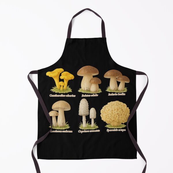 Item preview, Edible Mushrooms- Botanical Watercolor Illustration with Scientific Names designed and sold by RikeSch.