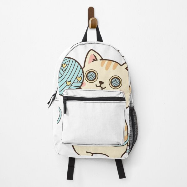 Item preview, Cute Kitten Playing with Yarn – Adorable Cat Lover Gift designed and sold by Purrfect Studio.