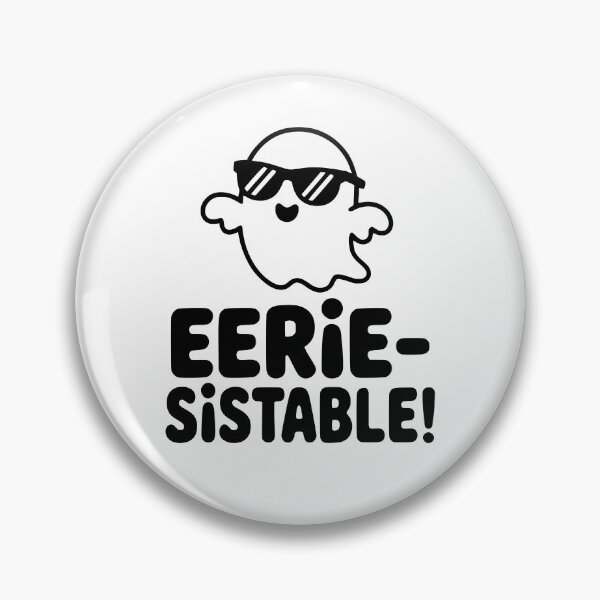 Artikelvorschau, Unheimlich-Sistable! Niedliches Halloween-Geister-Wortspiel entworfen und verkauft von PMCreative.