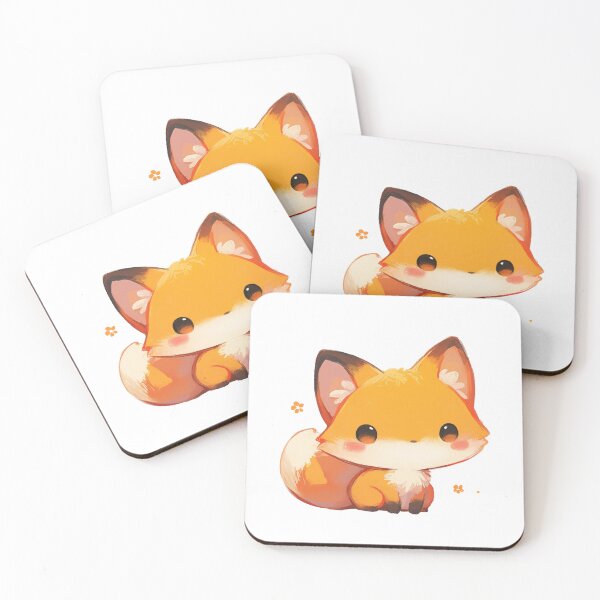 Item preview, Cute simple fox designed and sold by MendaciousMina.