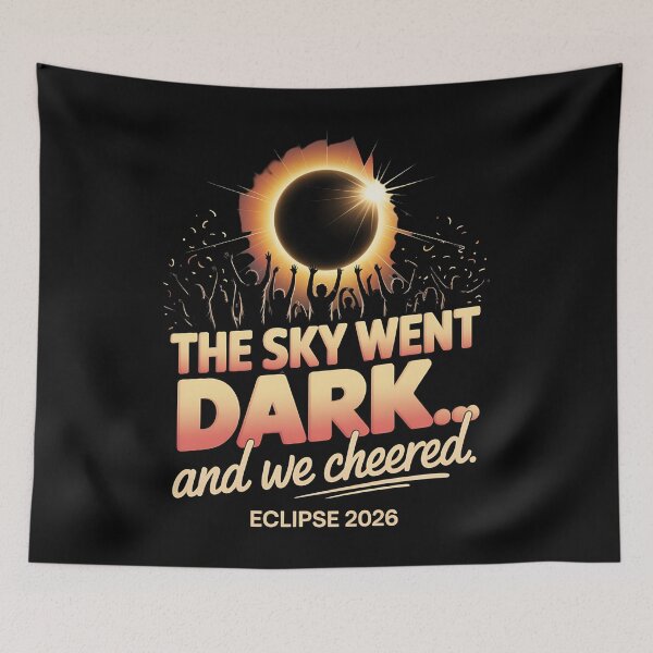Item preview, total solar eclipse 2026 - astrophotography - eclipse viewing - science nerd - cosmic vibes - sky phenomena - planetary alignment - universe - galaxy lover - cosmic adventure designed and sold by JansenGS.
