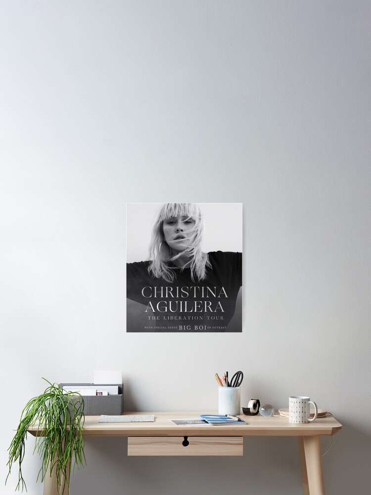 Christina Aguilera The Liberation Tour New Custom Art Poster Print Wall Decor