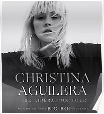 Bona Christina The Liberation Tour Poster